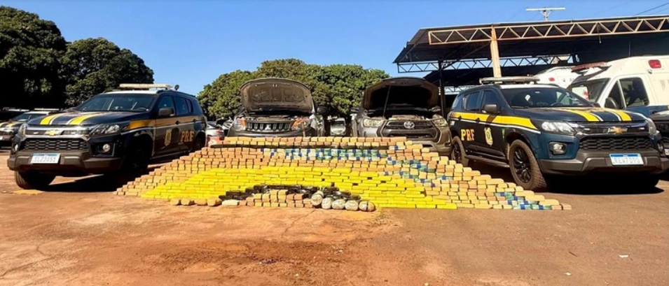 Polícia Rodoviária Federal apreende quase 600 kg de cocaína em Campo Grande
