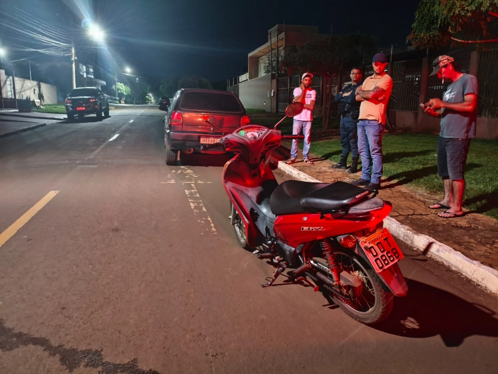 Motorista bêbado é preso após acidente que deixou motociclista ferida em Maracaju