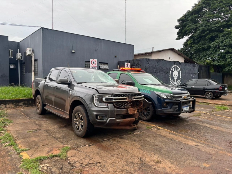Polícia Ambiental prende suspeito e recupera caminhonete furtada na MS-289