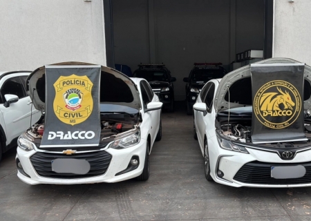 DRACCO prende dupla com veículo de origem criminosa na BR-060