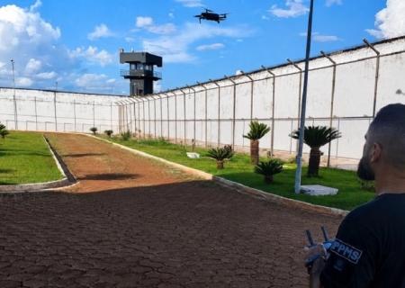 PED passa a usar drones para reforçar monitoramento contra entrada de ilícitos