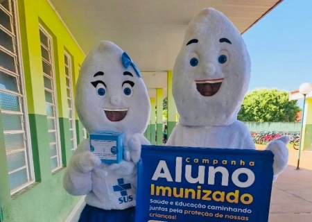 Aluno Imunizado 2026 começa nesta semana e mobiliza escolas de Batayporã
