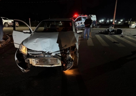 Motorista com sinais de embriaguez é detido após acidente grave em Ivinhema