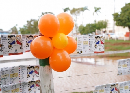 Comunidade participa de mobilização da campanha 18 de Maio na Lagoa do Sapo