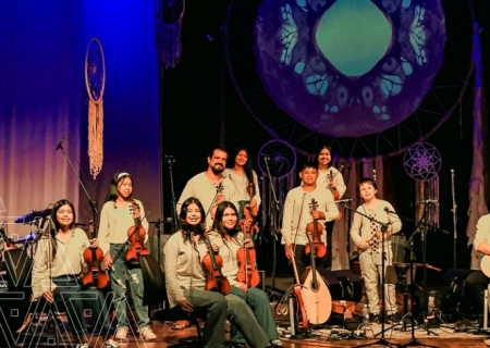 Nova Andradina recebe Orquestra Indígena com o espetáculo “Arapy Aguasu - Sinfonia entre Dois Mundos”