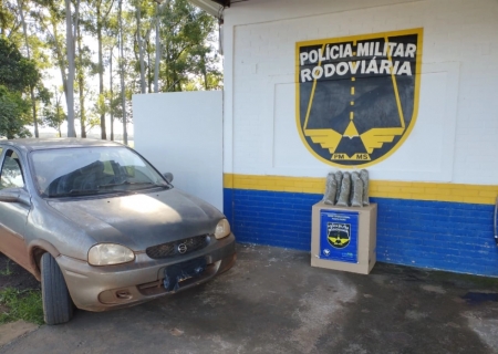 Mulher é presa com quase 4 kg de maconha durante fiscalização na MS-164