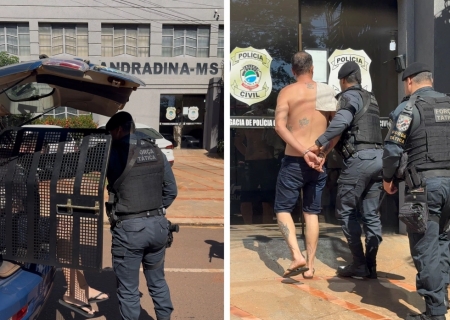 Força Tática cumpre mandado de prisão e captura homem de 34 anos em Nova Andradina