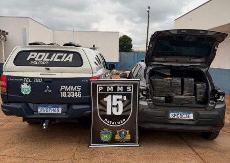 PM prende homem e apreende quase 700 kg de maconha em Nova Alvorada do Sul
