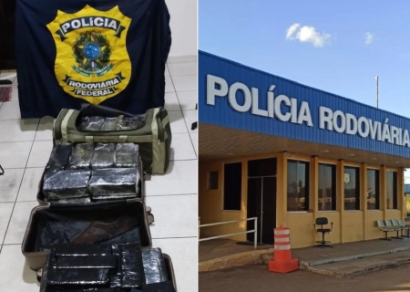 PRF apreende 629 quilos de maconha em duas ocorrências na BR-267 em Bataguassu