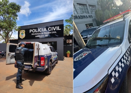 PM captura foragidos da Justiça em Angélica e Nova Andradina