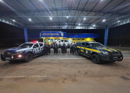 Ação contra o tráfico apreende 353 kg de maconha na BR-376