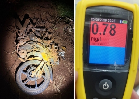 Bafômetro aponta 0,78 mg/l e motorista é preso após acidente que matou duas mulheres na MS-276