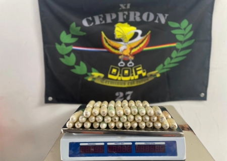 Homem é flagrado pelo DOF transportando cocaína presa ao corpo em Corumbá