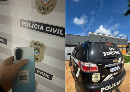 Polícia Civil recupera celular furtado em Batayporã
