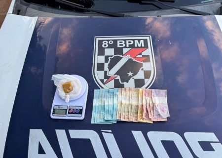Força Tática prende homem por tráfico em Ivinhema