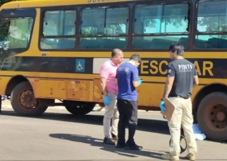 Motociclista morre em acidente com ônibus escolar em Bataguassu