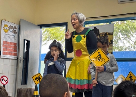 Maio Amarelo: ciclo de palestras busca conscientizar crianças de forma lúdica