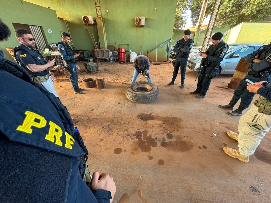 Carreta transportando crack e cocaína é apreendida em Batayporã durante ação conjunta da PM e PRF