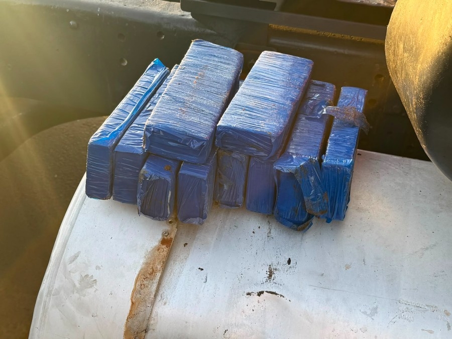 Droga transportada em Scania pesou quase uma tonelada em Batayporã