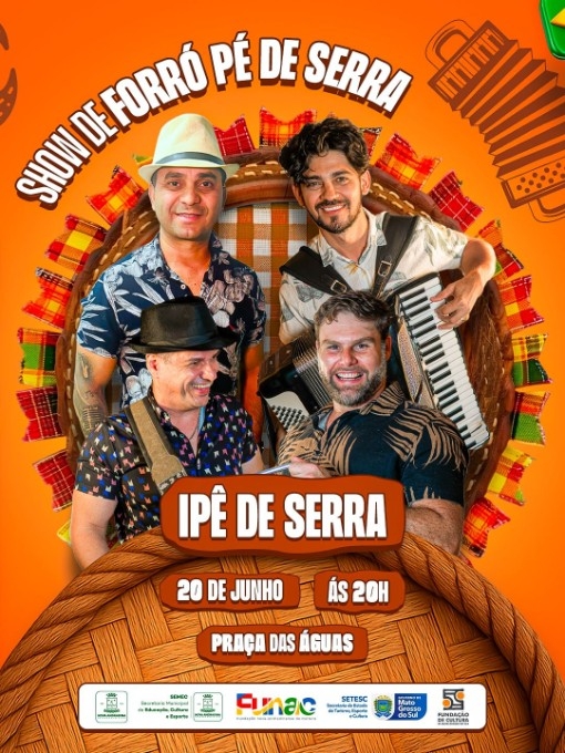 Feira Cultural Nordestina leva música, forró e comidas típicas à Praça das Águas
