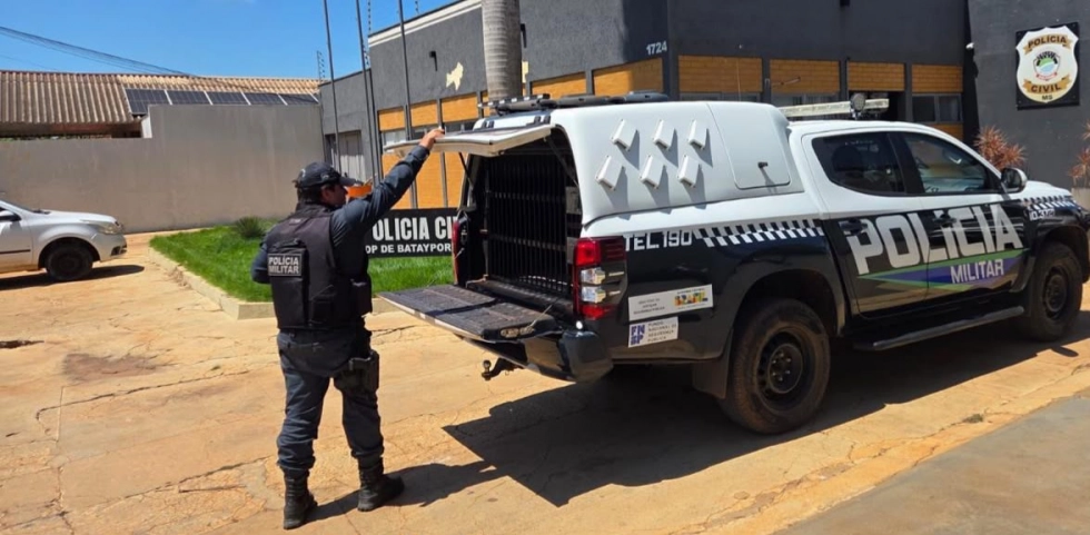 Homem é conduzido por violação de domicílio após tentar entrar em residência em Batayporã