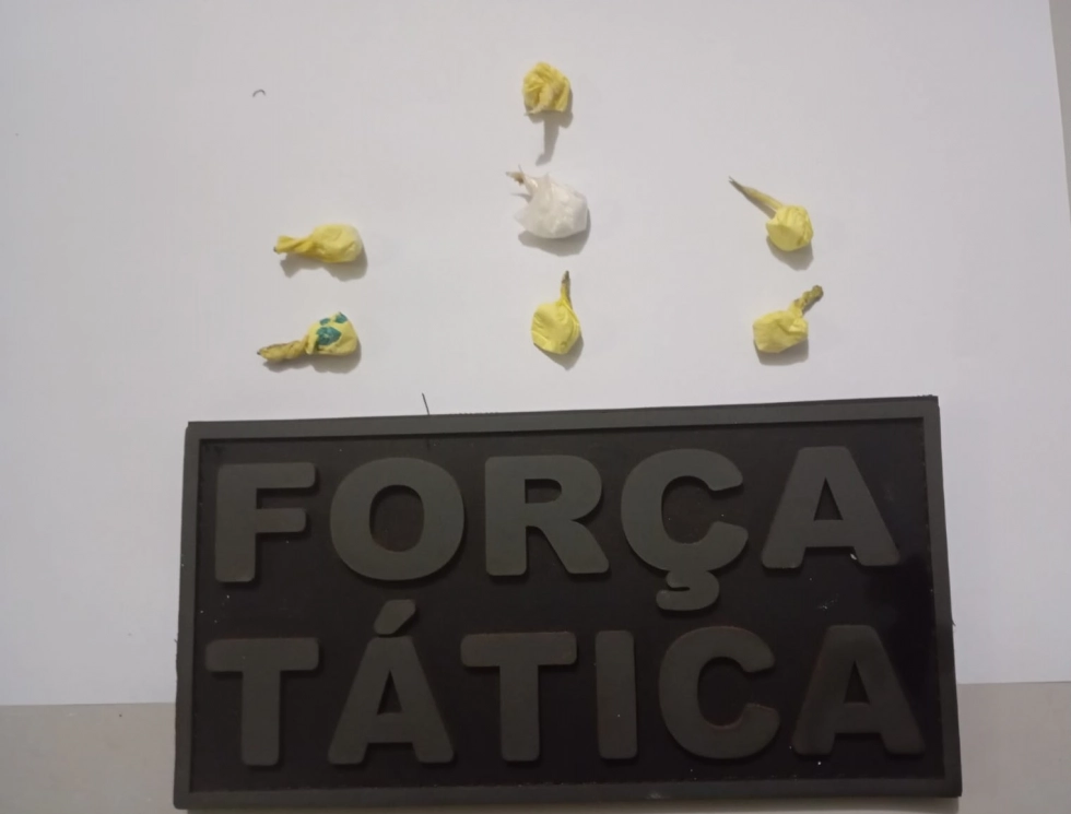 Força Tática apreende porções de cocaína em conveniência de Nova Andradina