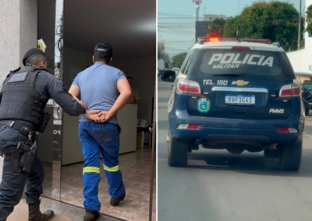 Força Tática cumpre dois mandados de prisão em Nova Andradina