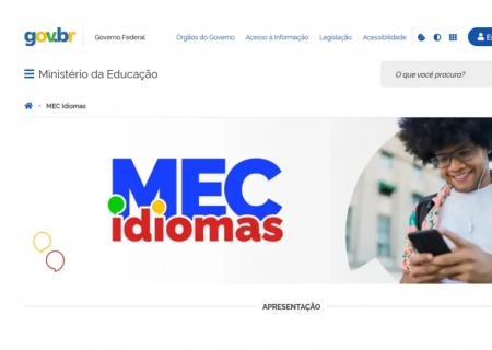 MEC Idiomas: nova plataforma oferta inglês e espanhol gratuitamente