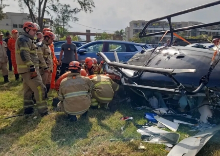 Anac investiga se helicóptero que colidiu fazia transporte clandestino