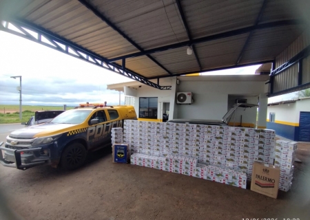 Carga de cigarros avaliada em R$ 66 mil seria entregue em Nova Andradina