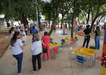 Vereador Deildo Piscineiro indica cercamento de espaço sensorial para reforçar segurança de crianças