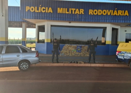 PMR apreende 521 quilos de drogas e causa prejuízo de R$ 1,1 milhão ao crime organizado
