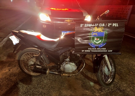Jovem é preso por embriaguez ao volante após perseguição policial em Taquarussu