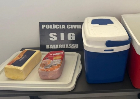 Polícia Civil identifica suspeito de furto em escola e recupera alimentos em Bataguassu