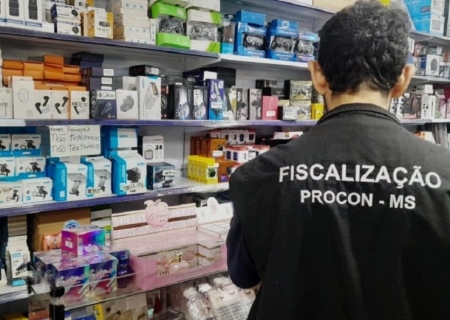 Operação apreende produtos falsificados e detém dois na Capital