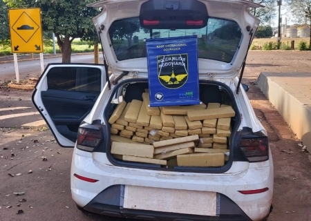PMR apreende mais de 700 kg de maconha na MS-162 e causa prejuízo de R$ 1,48 milhão ao crime
