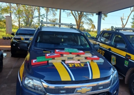 PRF apreende cocaína e medicamentos em Três Lagoas