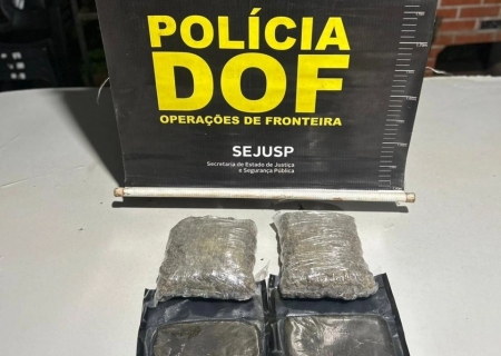 DOF prende homem com skunk e haxixe durante abordagem em Coronel Sapucaia