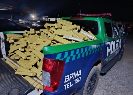PMA apreende mais de 2 toneladas de maconha no início da 'Operação Semana do Meio Ambiente'