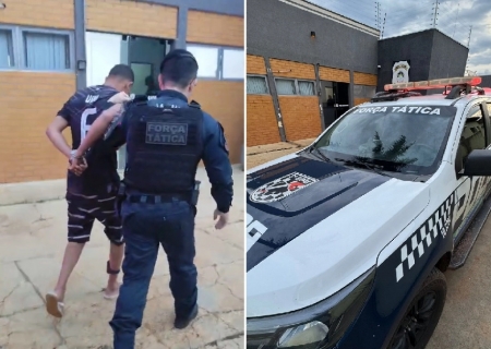 Força Tática prende homem procurado pela Justiça em Batayporã