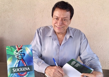 Américo Calheiros lança o livro “Suicígena” na próxima terça-feira