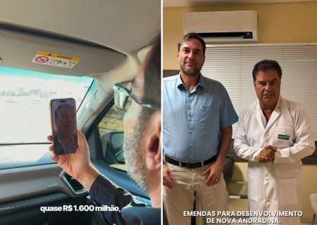 Nova Andradina recebe R$ 1,5 milhão em recursos