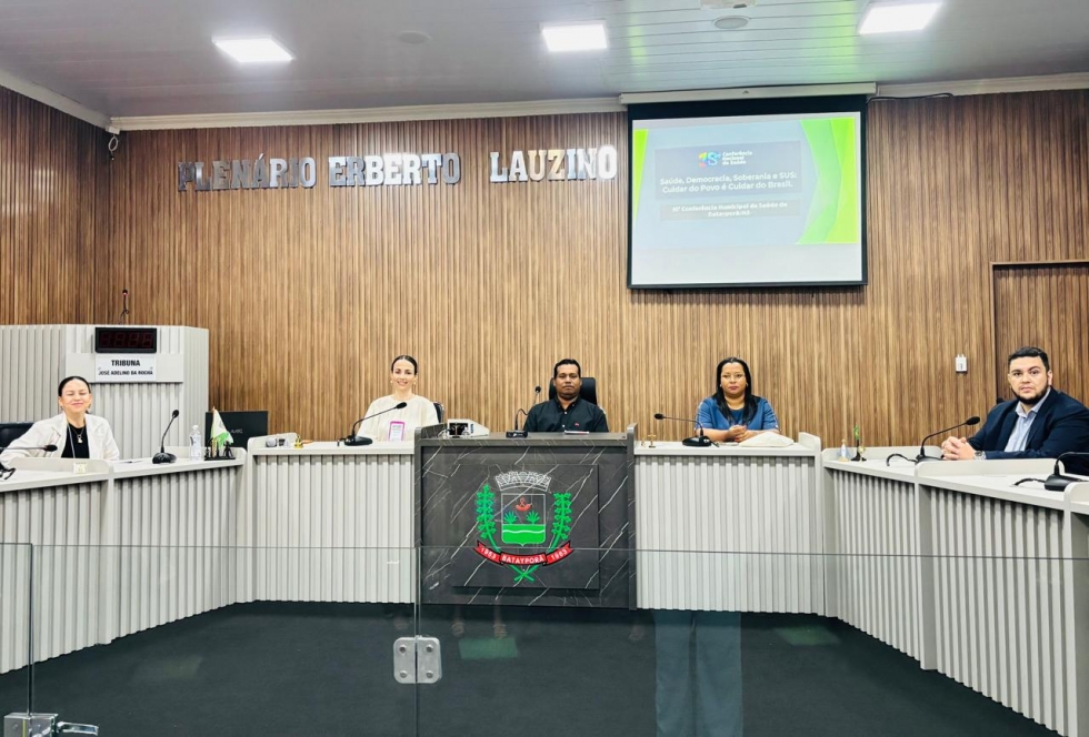 Plenário lotado marca a 10ª Conferência Municipal de Saúde de Batayporã