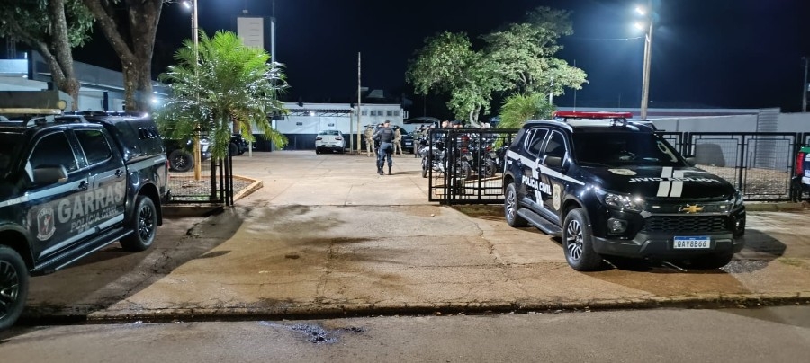 Operação policial prende 14 em ofensiva contra facções em Três Lagoas