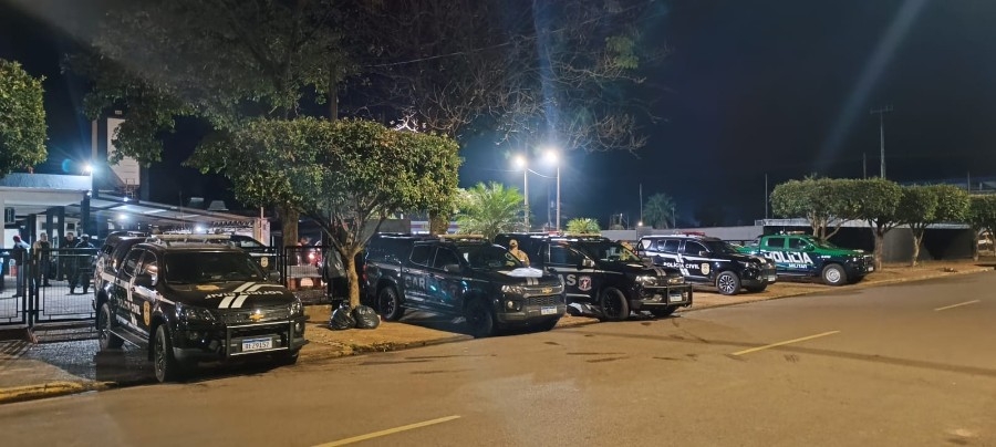Operação policial prende 14 em ofensiva contra facções em Três Lagoas