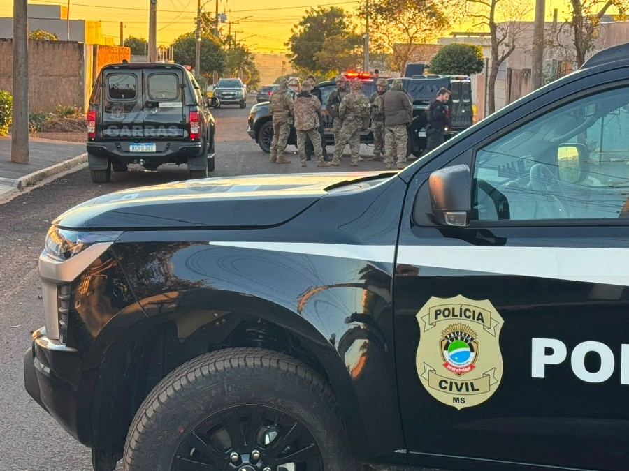 Operação mira facção criminosa e homicídios em Nova Andradina