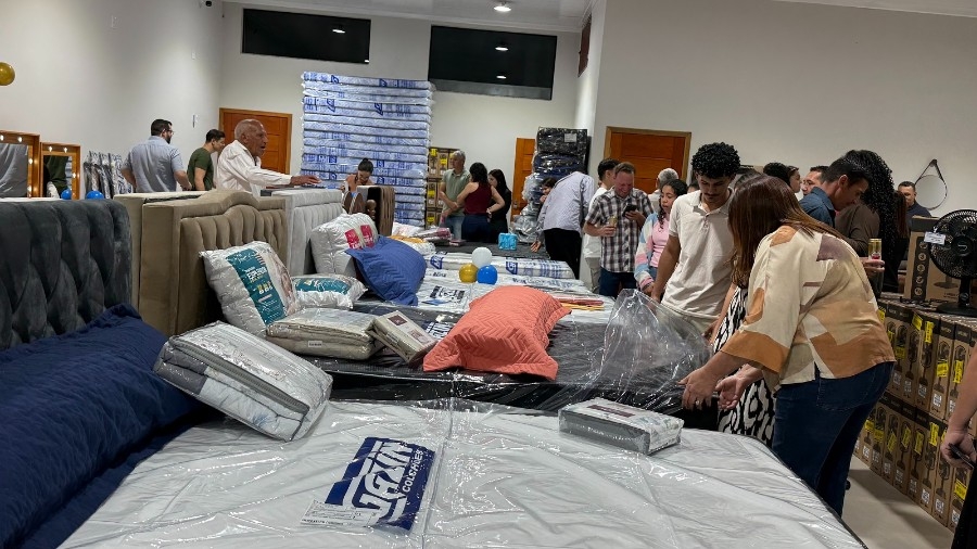 Primavera Móveis e Colchões inaugura loja em Nova Andradina
