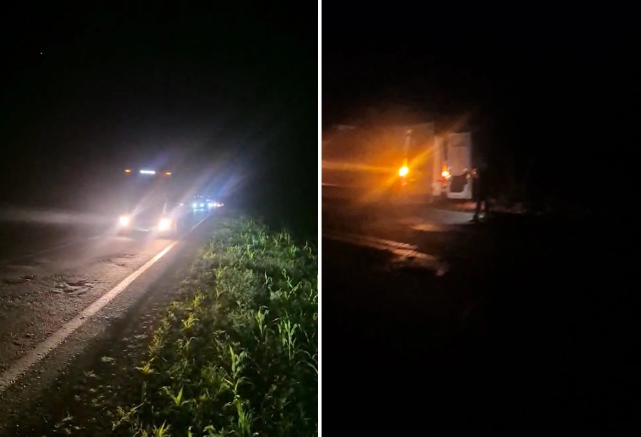 Advogado denuncia abandono da MS-480 após encontrar motoristas com pneus estourados