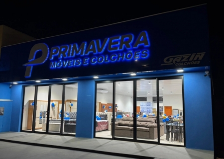 Primavera Móveis e Colchões inaugura loja em Nova Andradina