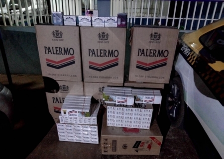Cigarros contrabandeados e refis para cigarro eletrônico são apreendidos na MS-382